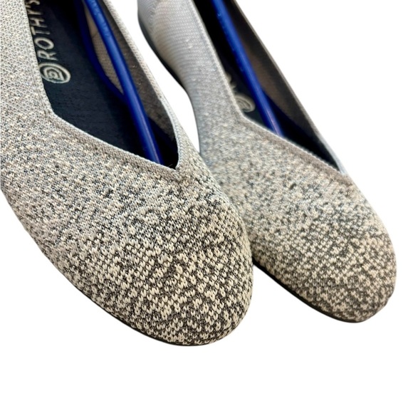 ROTHY’S Retired Pearl Metallic Flats Unicorn Women’s Size 11 NEW - Picture 8 of 9